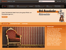 Tablet Screenshot of malermeister-busenbecker.de